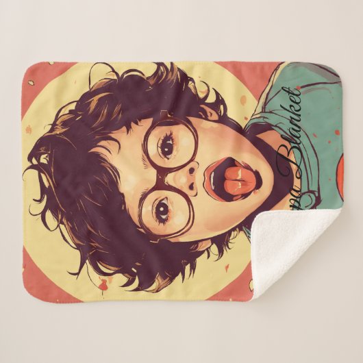 Sherpa Blanket Sherpa Deken (Voorkant (horizontaal))