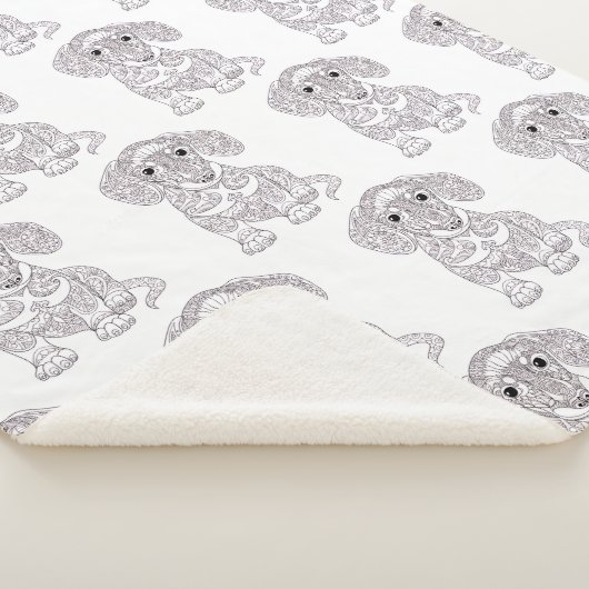 Sherpa Blanket Sherpa Deken (3/4)