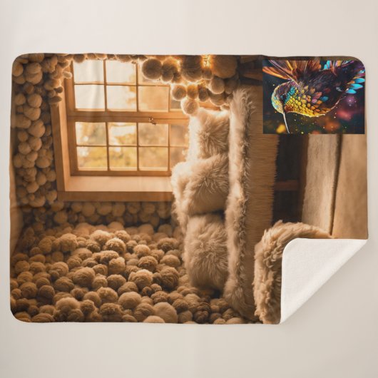 Sherpa Blanket Sherpa Deken (Voorkant (horizontaal))