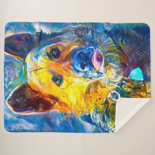 Sherpa Blanket Sherpa Deken (Voorkant (horizontaal))