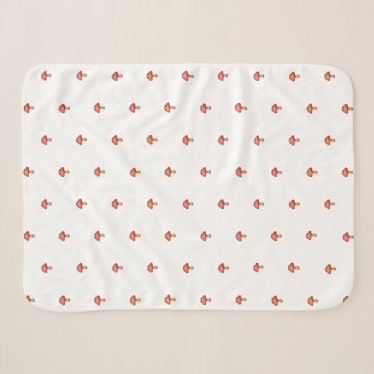 Sherpa Blanket (Small) - Autumn And Fall Pattern Deken (Voorkant (horizontaal))