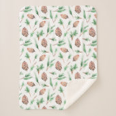 Sherpa Blanket (Small) - Autumn Pattern Deken (Voorkant)