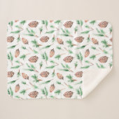 Sherpa Blanket (Small) - Autumn Pattern Deken (Voorkant (horizontaal))