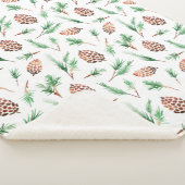 Sherpa Blanket (Small) - Autumn Pattern Sherpa Deken (3/4)