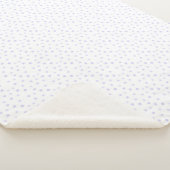 Sherpa Blanket (Small) - Purple Dots Pattern Deken (3/4)