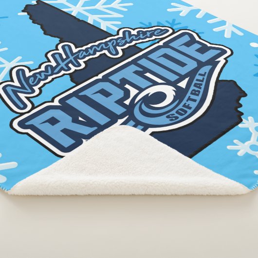 Sherpa Blanket (sneeuwvlok) Deken (3/4)