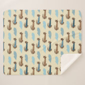 Sherpa Blanket Speelgoed-vliegtuig Deken (Voorkant (horizontaal))