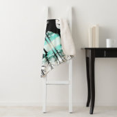 Sherpa Blanket-Yellowstone Moose Sherpa Deken (In situ)