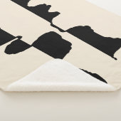 Sherpa dekbed Abstract Dubbelzijdig Deken (3/4)