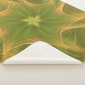 Sherpa Deken Fractal Licht Groen Palet (3/4)