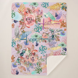 Sherpa-deken Geloof Hoop Liefde Sherpa Deken