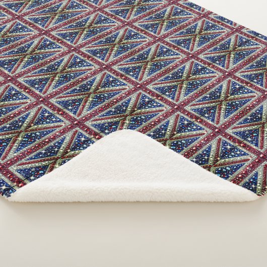 Sherpa Deken met Brits Kleuren Ontwerp (3/4)