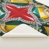 Sherpa Deken met Los Angeles Kleuren Ontwerp (3/4)