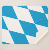 Sherpa Deken met vlag van Beieren, Duitsland (Voorkant (horizontaal))