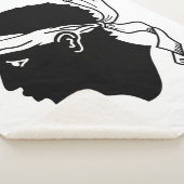 Sherpa Deken met vlag van Corsica (3/4)