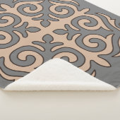 sherpa deken van het Kazachse ornament (3/4)