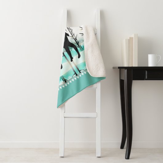 Sherpa Deken-Yellowstone Herten Sherpa Deken (In situ)