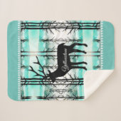 Sherpa Deken-Yellowstone Herten Sherpa Deken (Voorkant (horizontaal))