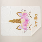 Sherpa Eenhoorndeken Sherpa Deken (Voorkant (horizontaal))