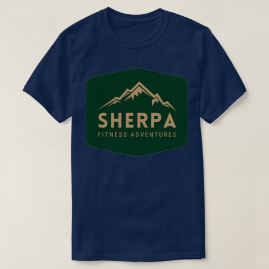 Sherpa Fitness Adventures T-shirt (Design voorkant)