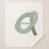 Sherpa fleece deken (Voorkant)