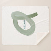 Sherpa fleece deken (Voorkant (horizontaal))