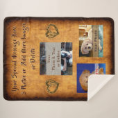 Sherpa Fleece Photo Blanket, volledig  Deken (Voorkant (horizontaal))