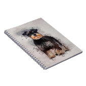 Sherpa Fleece |Schnauzer Comfy Cozy Fleece Notitieboek (Rechterzijde)