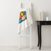 Sherpa-Fleecedecke mit Manga-Sicherheitsfachmann Sherpa Deken (In situ)