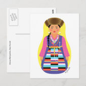 Sherpa Matryoshka Briefkaart (Voorkant / Achterkant)