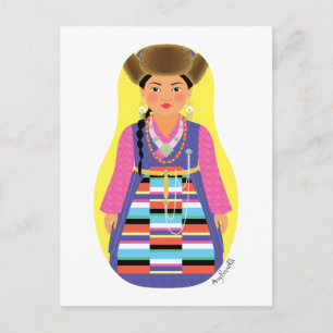 Sherpa Matryoshka Briefkaart