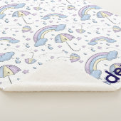 Sherpa Rainbow Blanket Deken (3/4)