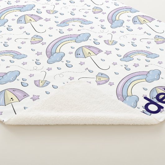 Sherpa Rainbow Blanket Sherpa Deken (3/4)