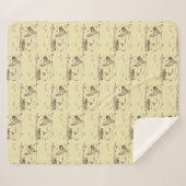 Sherpa Throw Blanket-Medium Chicken Boerderij (Voorkant (horizontaal))