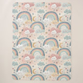 Sherpa wolken deken pastel kleuren voor het comfor (Voorkant)