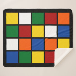 Sherpadecke "Quadro" Sherpa Deken