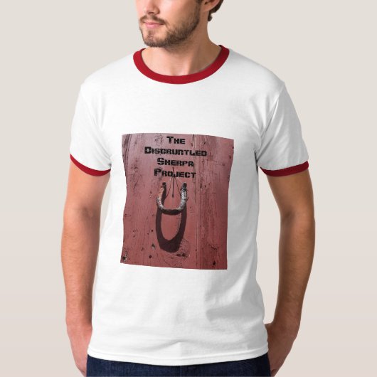 SHERPAHORSESHOE, het ontevreden Sherpa-project T-shirt (Voorkant)