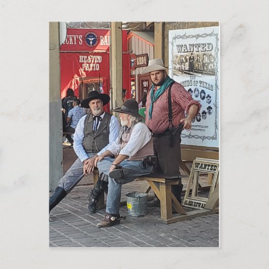 Sherrif & Deputies Postcard Briefkaart (Voorkant)
