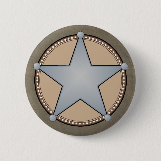 Sherriff Badge Button (Voorkant)