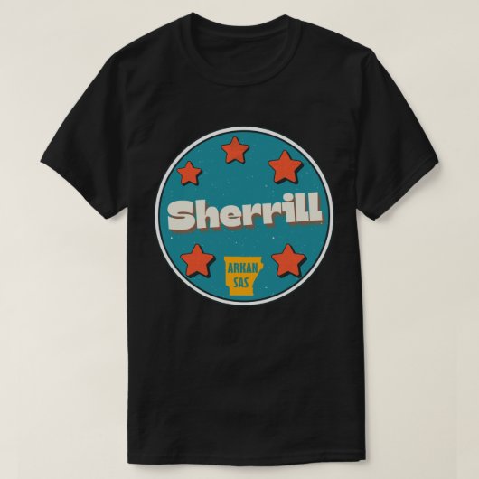 Sherrill, Arkansas T-shirt (Design voorkant)