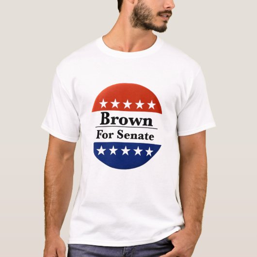 Sherrod Brown opnieuw verkozen in de Amerikaanse S T-shirt (Voorkant)