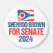 Sherrod Brown voor Senaat 2024 Verkiezing Ohio Vla