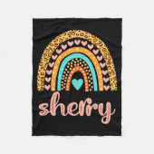 Sherry Fleece Deken (Voorkant)