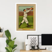 Sherry Magee Phillies Baseball 1911 Poster (Thuiskantoor)