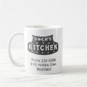Sher's Kitchen Moorhead MN Koffiemok (Links)