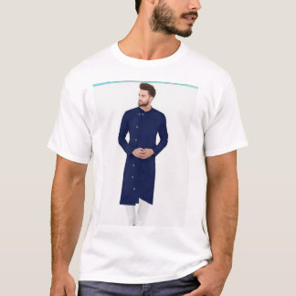 Sherwani stijl geweldige t shirt