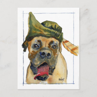 Sherwood Boxer Greetings Briefkaart