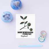 Sherwood Forest Engeland reisposter Flyer (Enkel)