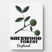 Sherwood Forest Engeland reisposter Fotoplaat (voorkant)