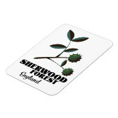 Sherwood Forest Engeland reisposter Magneet (Linkerzijde)